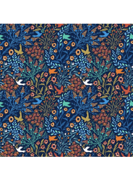 In the Beginning Whimsy Doves Blue