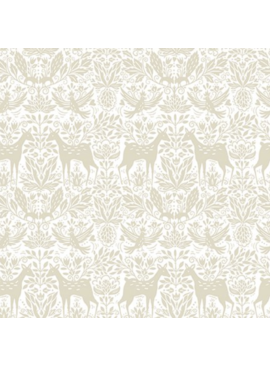 In the Beginning Whimsy Deer Beige