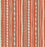 Liberty SALE Festive Fair Candy Cane Stripe Red A