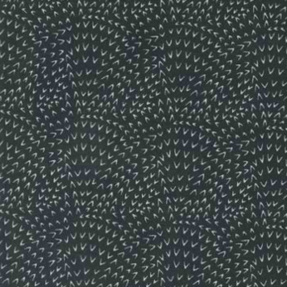 Moda Woodland Wonder Midnight Angle Tangle Black