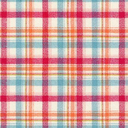 Robert Kaufman Mammoth Junior Flannel Nectarine