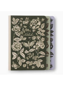 Rifle Paper Co Rifle Paper Co. English Rose Notebooks (Set of 3)