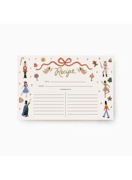 Rifle Paper Co Rifle Paper Co. Nutcracker Recipe Cards (Pack of 12)