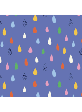 Cloud 9 Fabrics Cloud9 Organic Rainbow Drizzle Laminated Coated Cotton