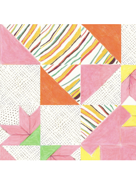 Windham Fabrics Heather Ross By Hand Bee's Quilt White