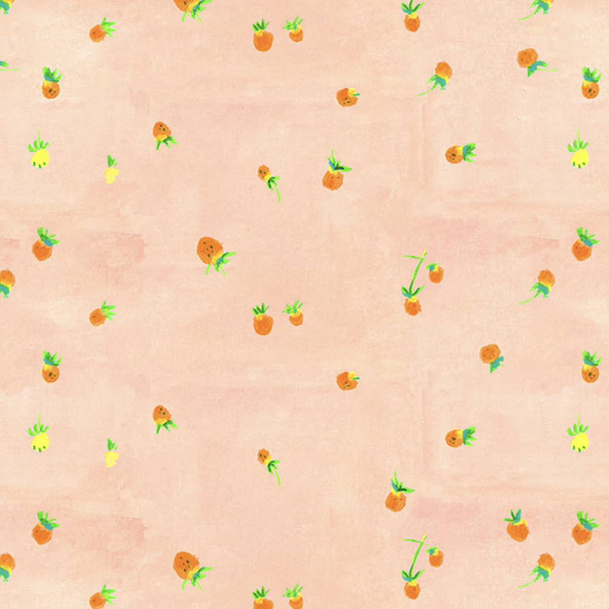 Windham Fabrics Heather Ross By Hand Wild Strawberries Blush