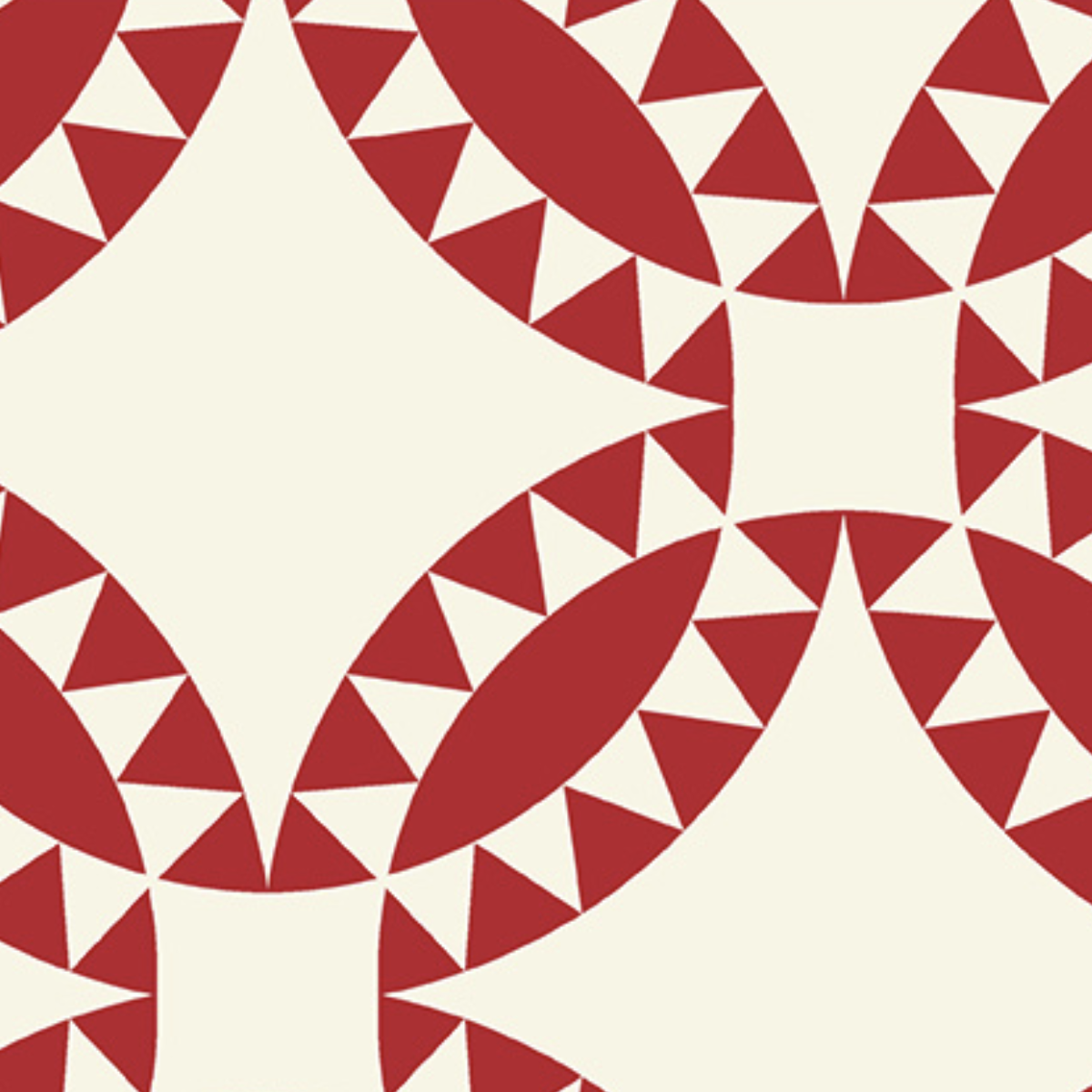 Windham Fabrics Perfect Points Pickle Dish Red