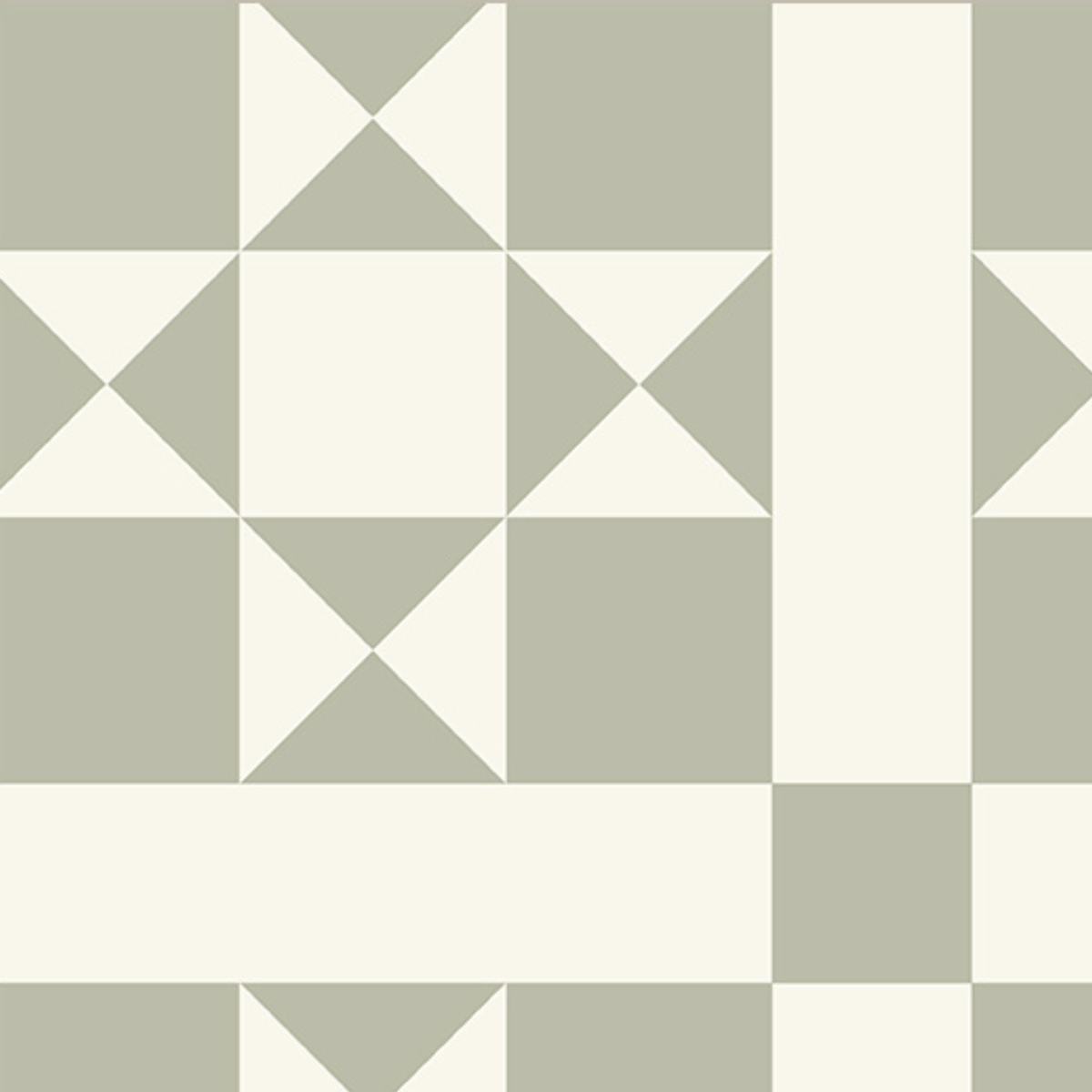 Windham Fabrics Perfect Points Ohio Star Taupe