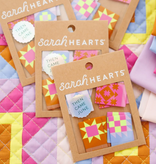 Sarah Hearts Sarah Hearts Then Came June Quilt Block Labels