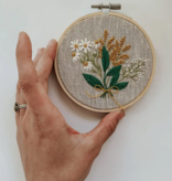 Harvest Goods Co Embroidery Kit Tiny Bow Posy