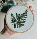 Harvest Goods Co Embroidery Kit Forest Fern