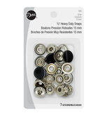 Dritz Dritz Heavy Duty Snaps Black 5/8in Size 24