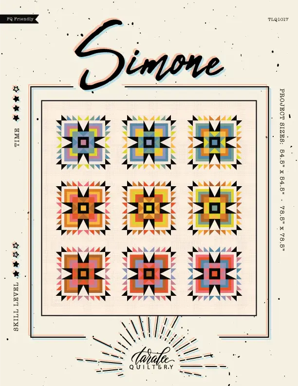 Taralee Quiltery SALE Taralee Quiltery Simone Quilt Pattern