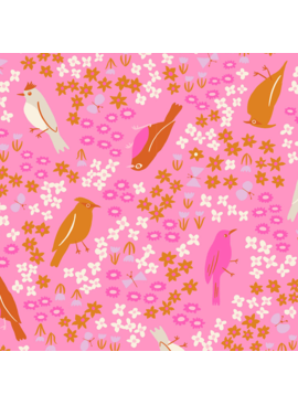 Ruby Star Society Bird Is The Word Floral Flamingo