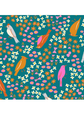 Ruby Star Society Bird Is The Word Floral Storytime