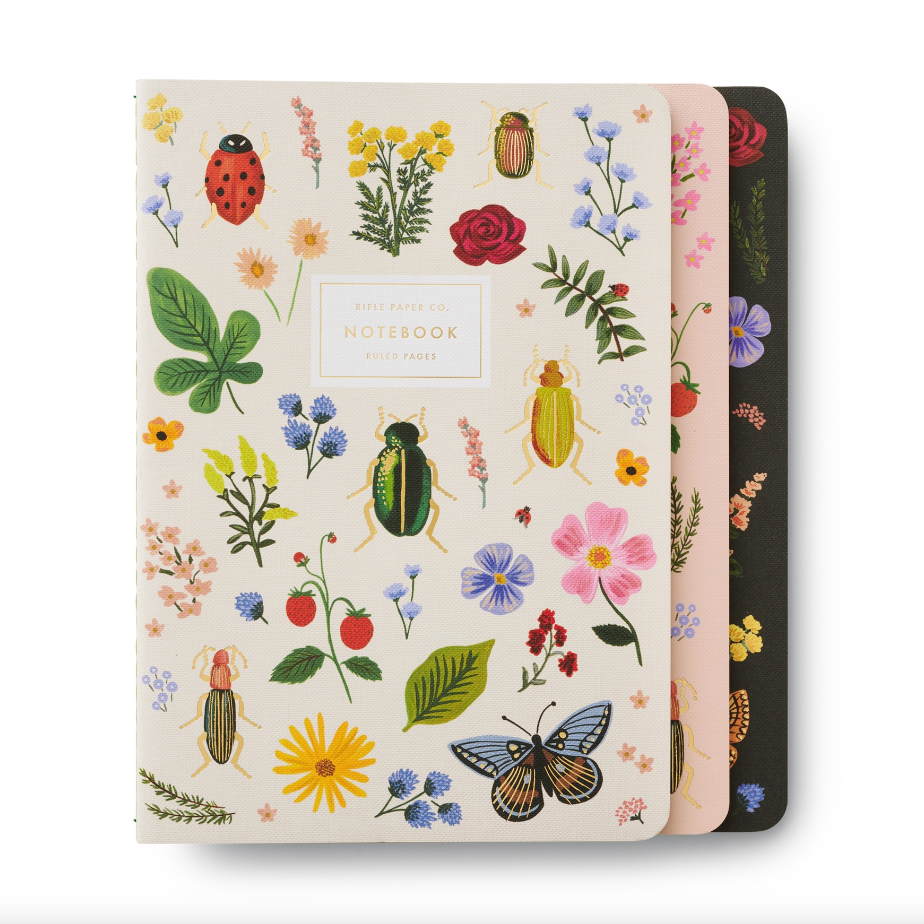 Rifle Paper Co Rifle Paper Co. Curio Notebooks (Set of 3)