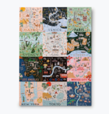 Rifle Paper Co Rifle Paper Co. Maps Jigsaw Puzzle