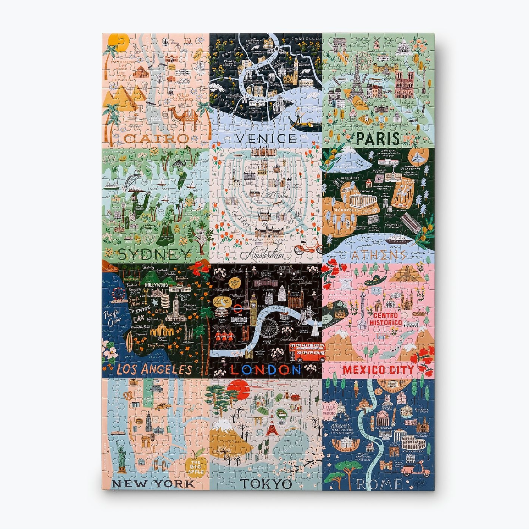 Rifle Paper Co Rifle Paper Co. Maps Jigsaw Puzzle