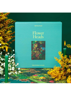 Piecework Puzzles Flower Heads 500 Piece Puzzle