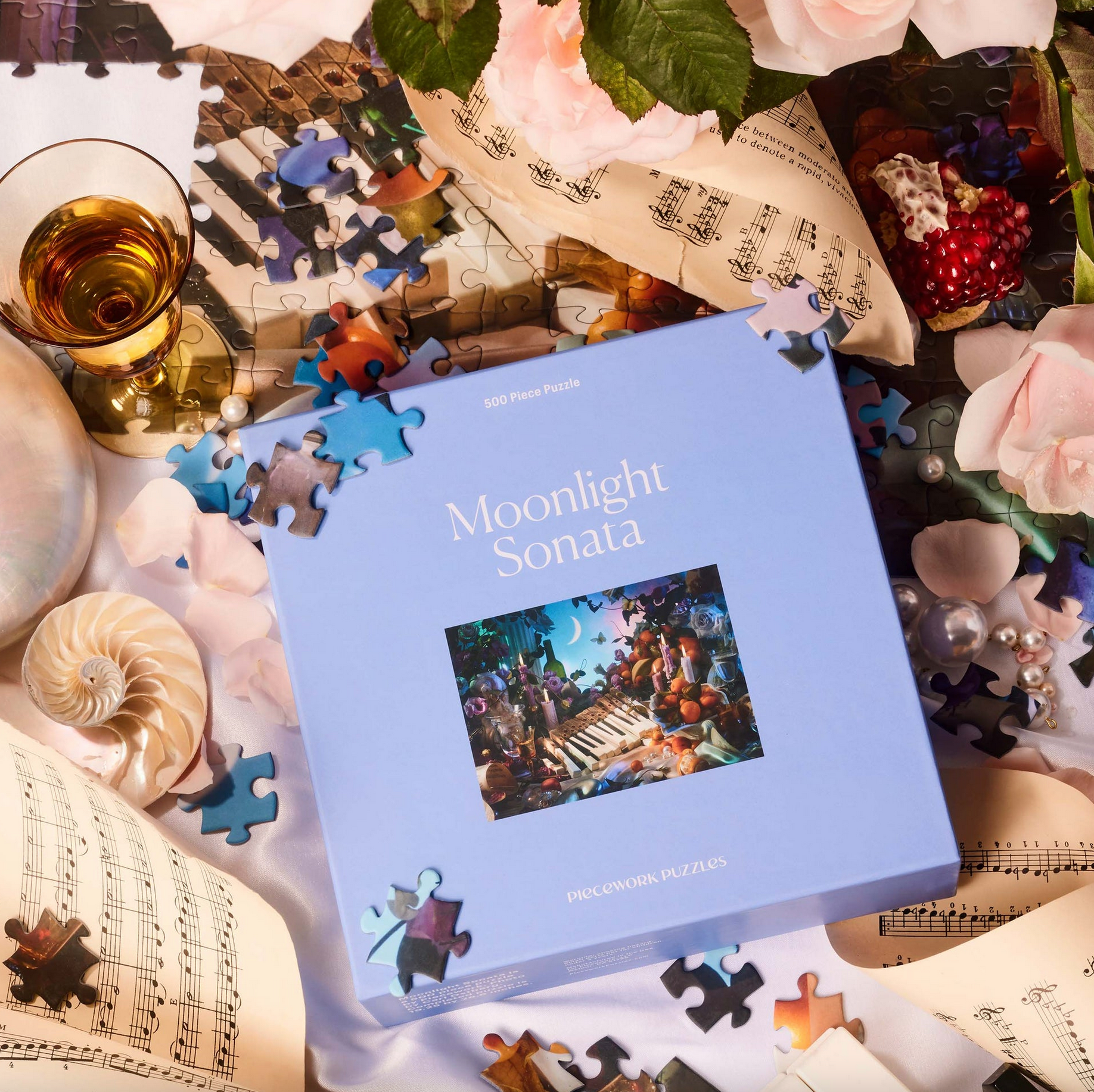 Piecework Puzzles Moonlight Sonata 500 Piece Puzzle