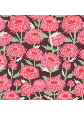 Moda Love Letter November Florals Merlot