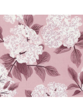 Moda Love Letter Elderberry Blossoms Mauve
