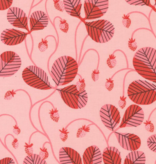 Moda Love Letter Strawberry Vines Light Pink