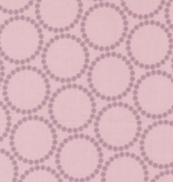 Moda Love Letter Pearl Bracelet Dots Mauve
