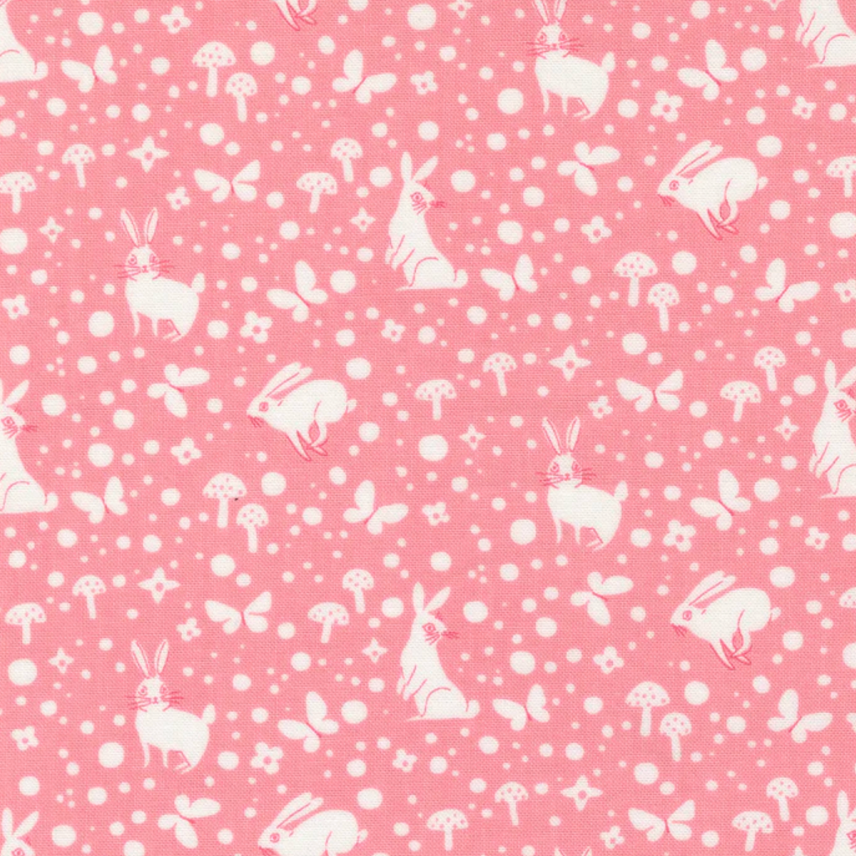 Moda Love Letter Wonder Dot Bunnies Light Pink