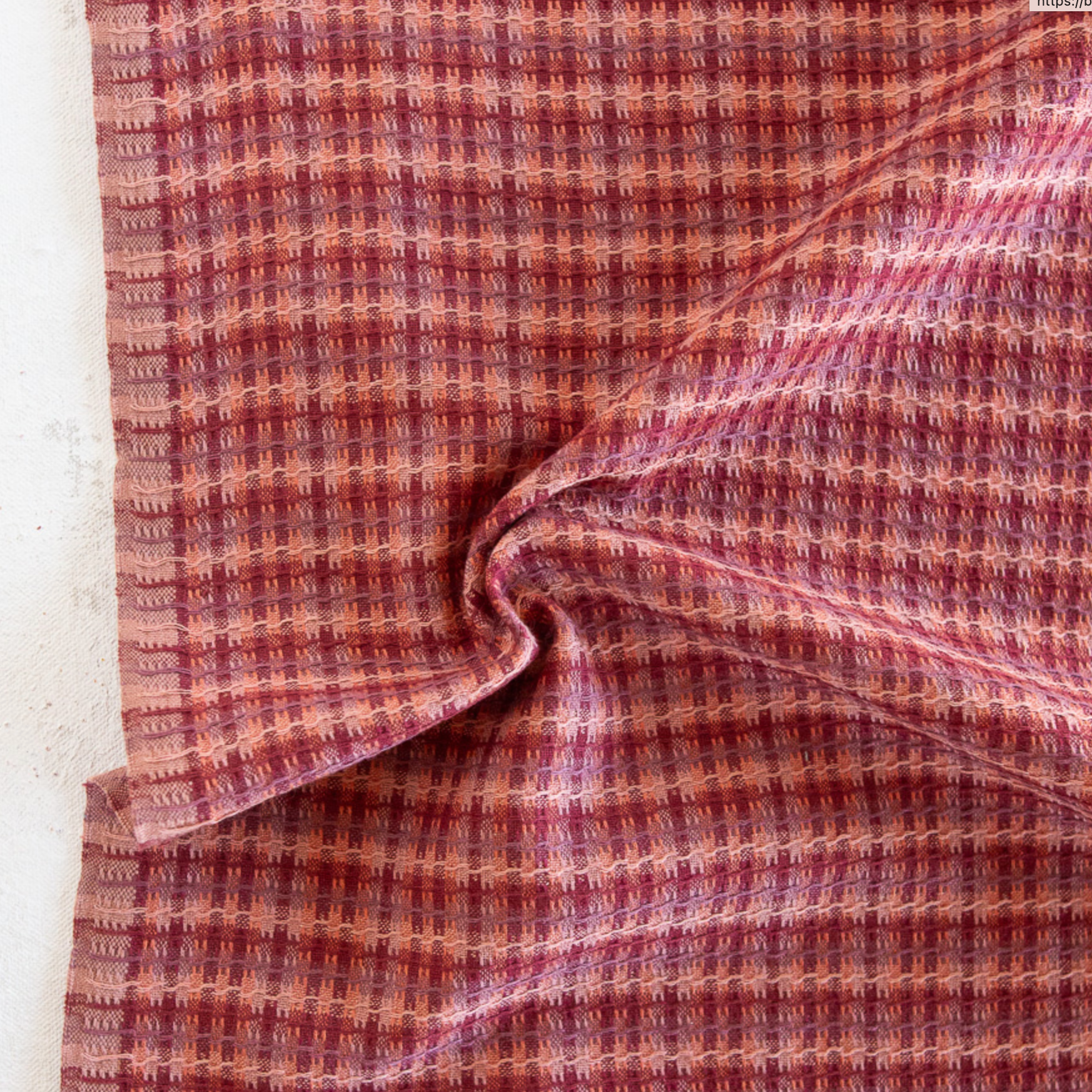 Fableism Supply Co Golden Hour Tweed Weave Rosebed