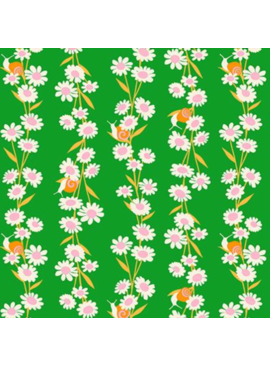 Ruby Star Society Carousel Daisy Chain Florals Verdant