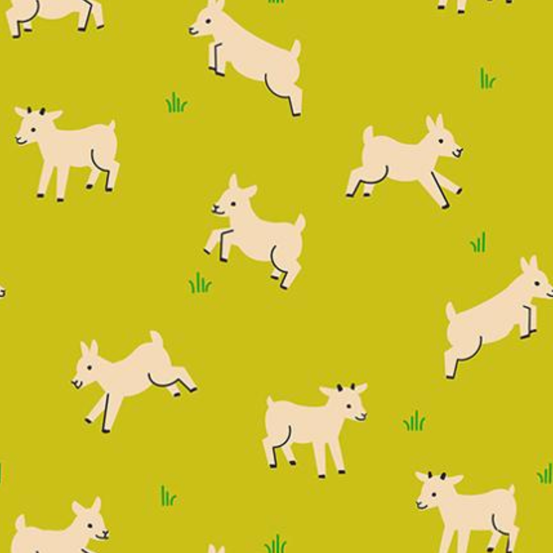 Ruby Star Society Animal Animal Baby Goats Pistachio