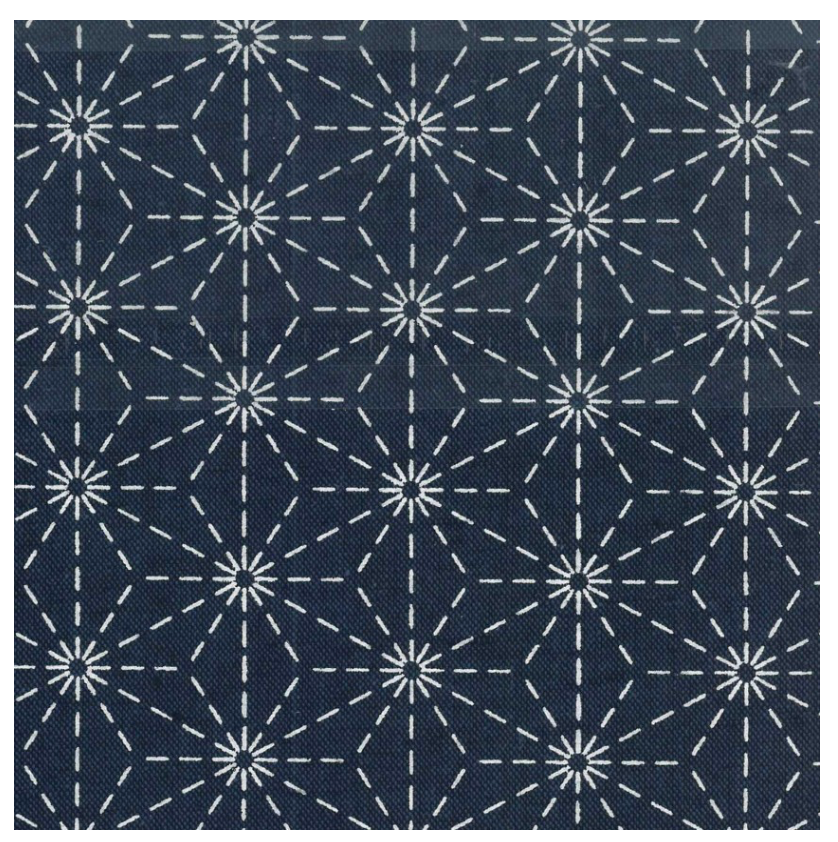 Olympus Sashiko Patch Mending Kit Blue