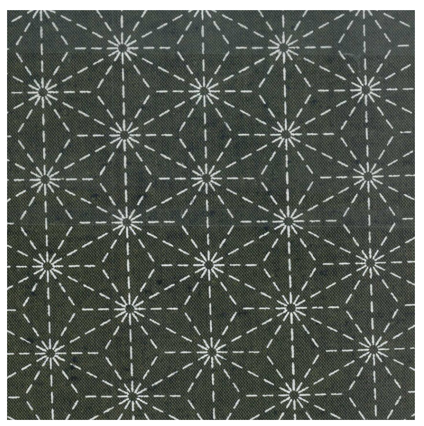 Olympus Sashiko Patch Mending Kit Malachite Green