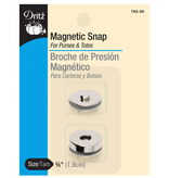 Dritz 3/4" Magnetic Snap Silver Nickel