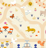 Ruby Star Society Woodland Park Map Parchment