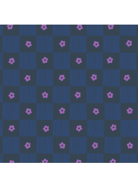 Windham Fabrics Ruby & Bee Blenders Footpath  Indigo