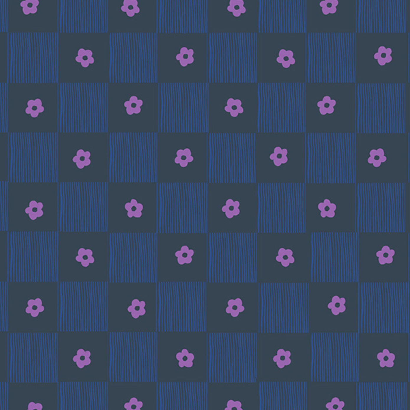 Windham Fabrics Ruby & Bee Blenders Footpath  Indigo