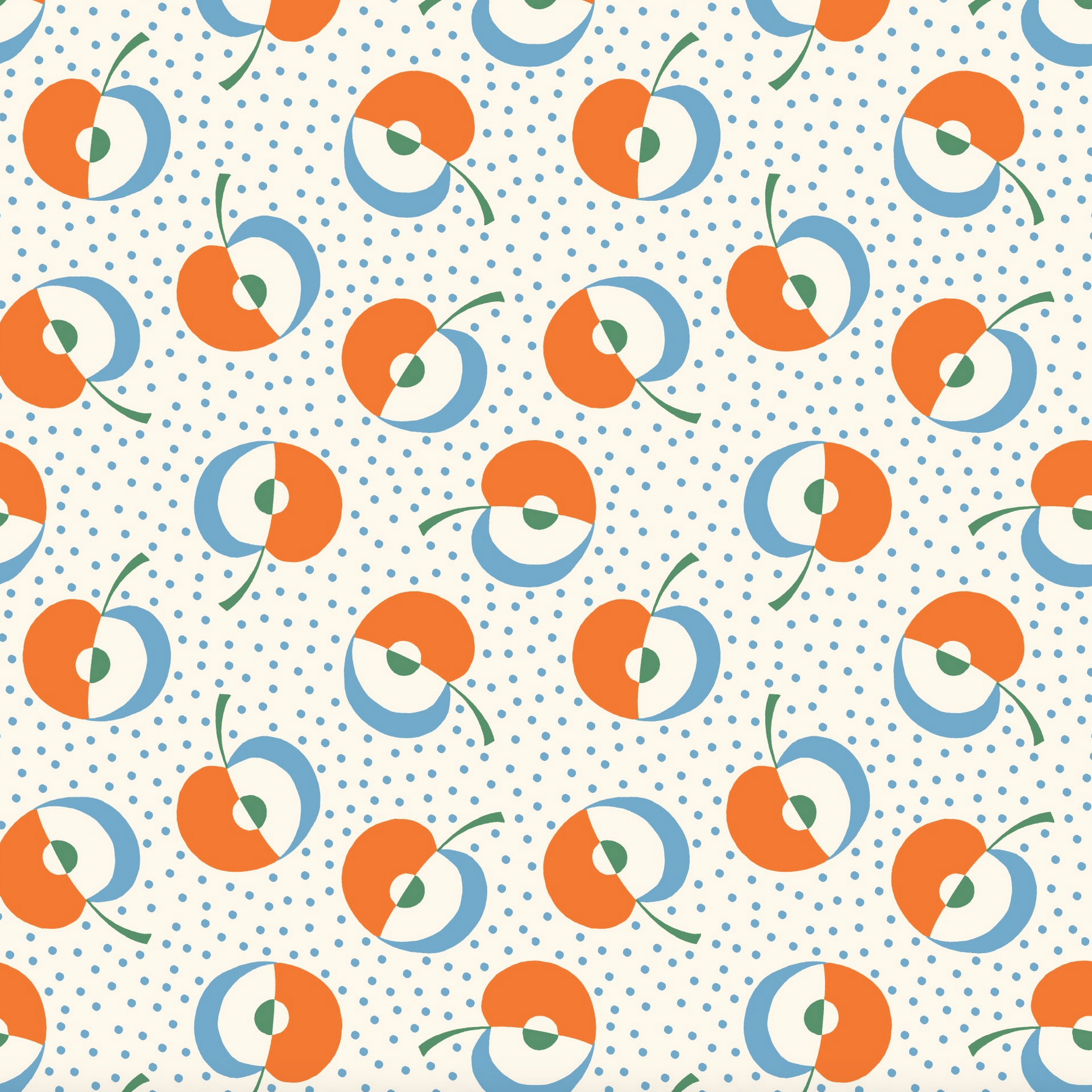 Cloud 9 Fabrics Orchard Deco Apple Picking