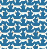 Cloud 9 Fabrics Orchard Deco A Dog's Life Navy