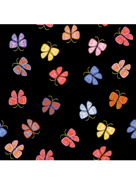 Ruby Star Society Ooh Lucky Butterflies Black