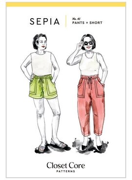 Closet Core Patterns Closet Core Patterns Sepia Pants and Shorts