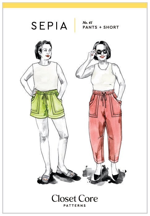 Closet Core Patterns Closet Core Patterns Sepia Pants and Shorts