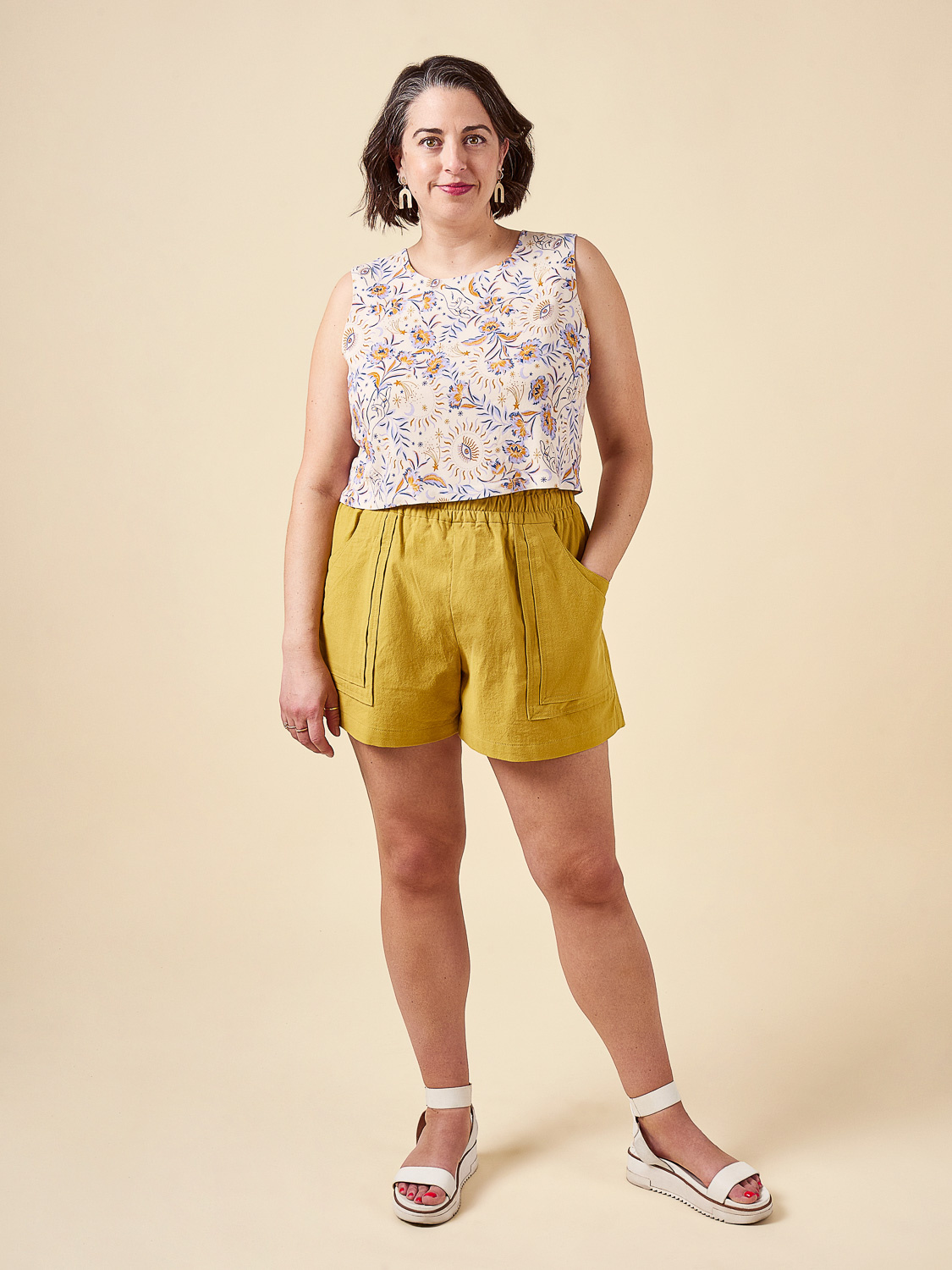 Closet Core Patterns Closet Core Patterns Sepia Pants and Shorts