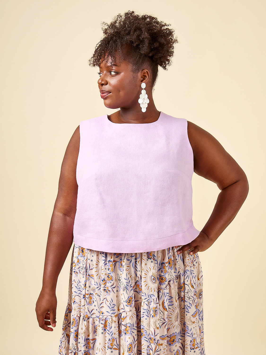Closet Core Patterns Closet Core Patterns Azure Dress Top and Skirt