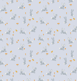 Cotton + Steel SALE Easter by Rifle Paper Co. Bunnies Blue