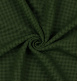 Verhees Waffle Knit Army Green