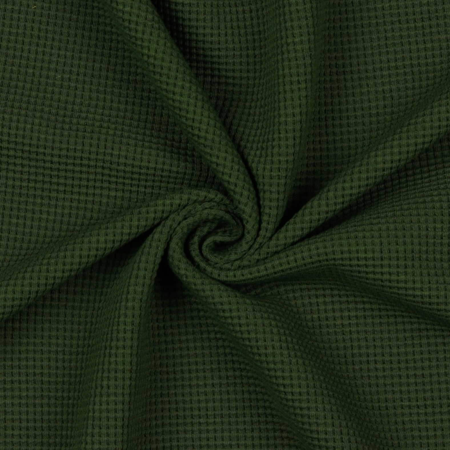 Verhees Waffle Knit Army Green