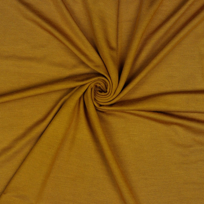 Verhees Tencel Modal Jersey Mustard