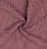 Verhees Cotton Waffle Mauve